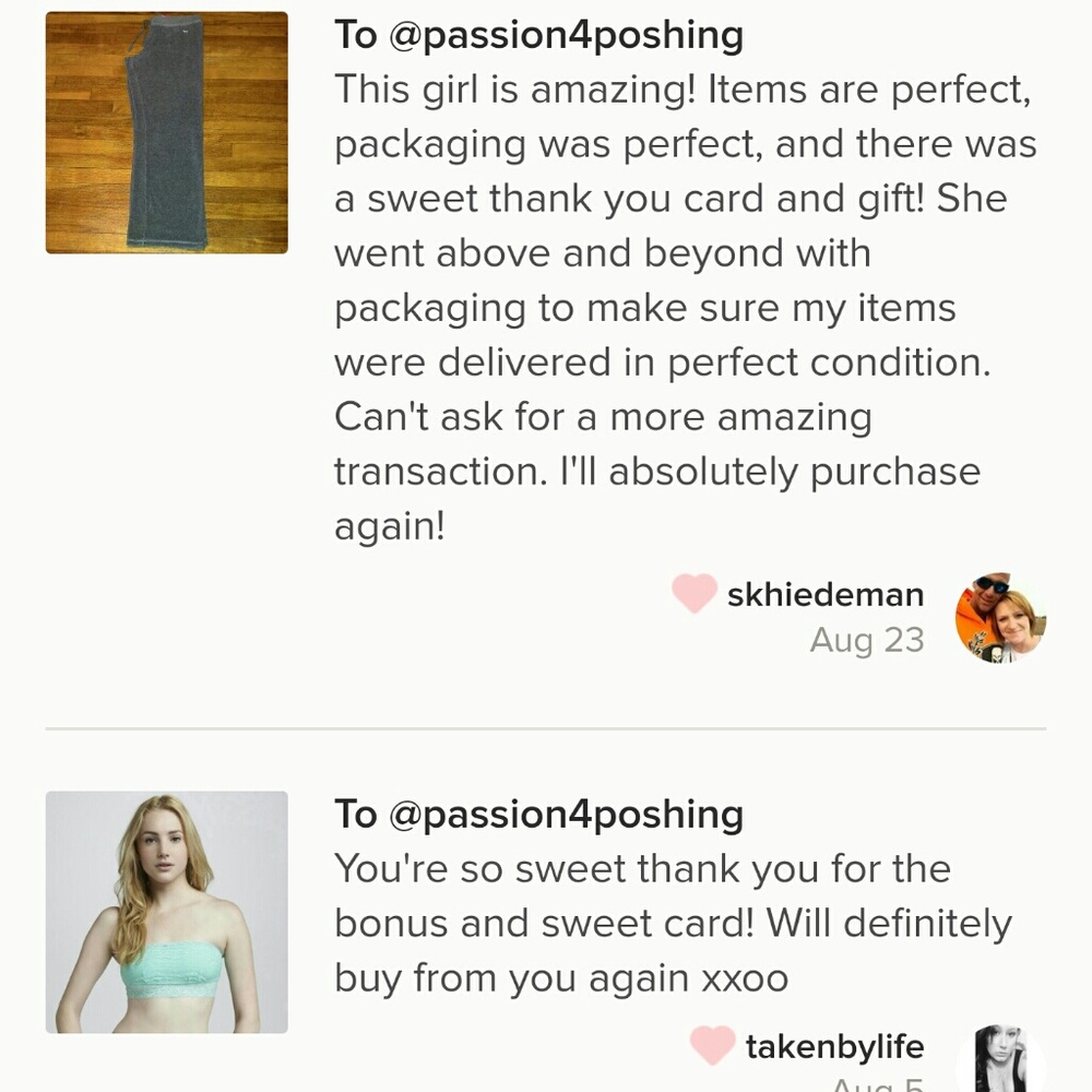 *Updated Posh Stats* & ‘Love Notes’! - Picture 7 of 16